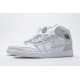 Air Jordan 1 Mid "White Camo" White Grey DC9035-100